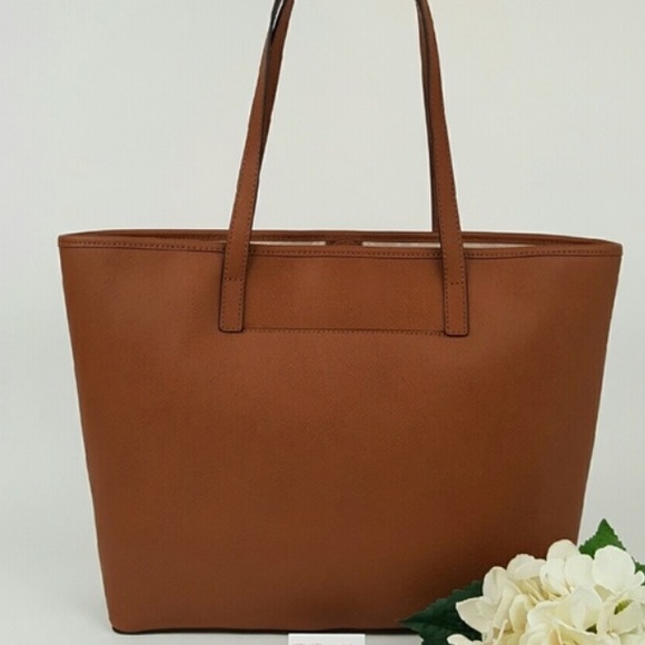 *BRAND NEW* Michael Kors Brown Leather Tote Medium Travel Bag